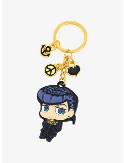JoJo's Bizarre Adventure: Diamond Is Unbreakable Chibi Josuke Higashikata Enamel Keychain - BoxLunch Exclusive