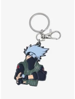 Naruto Shippuden Kakashi Hatake Battle Pose Keychain - BoxLunch Exclusive