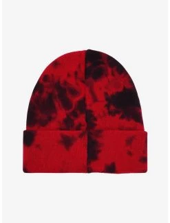 Marvel Spider-Man Chibi Spider-Man Tie-Dye Cuffed Beanie - BoxLunch Exclusive -BoxLunch Shop 18806402 av1