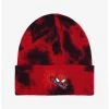 Marvel Spider-Man Chibi Spider-Man Tie-Dye Cuffed Beanie - BoxLunch Exclusive -BoxLunch Shop 18806402 hi