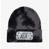Naruto Shippuden Hidden Leaf Village Tie-Dye Cuff Beanie - BoxLunch Exclusive -BoxLunch Shop 18809331 hi