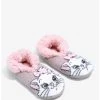 Disney The Aristocats Marie Bow Slipper Socks - BoxLunch Exclusive -BoxLunch Shop 18809351 hi