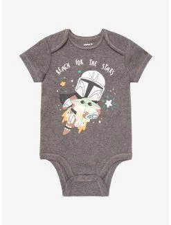 Star Wars The Mandalorian Reach For The Stars Infant One-Piece - BoxLunch Exclusive