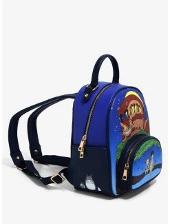 Our Universe Studio Ghibli My Neighbor Totoro Night Catbus Light Up Mini Backpack - BoxLunch Exclusive -BoxLunch Shop 18827197 av2
