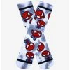 Marvel Spider-Man Chibi Spidey Tie-Dye Crew Socks - BoxLunch Exclusive -BoxLunch Shop 18859012 hi