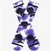 Marvel Black Panther Chibi T'Challa Tie-Dye Crew Socks - BoxLunch Exclusive -BoxLunch Shop 18859018 hi