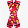 Marvel Iron Man Chibi Tie-Dye Crew Socks - BoxLunch Exclusive -BoxLunch Shop 18859118 hi