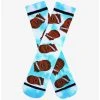 Star Wars Chibi Chewbacca Tie-Dye Crew Socks - BoxLunch Exclusive -BoxLunch Shop 18859122 hi