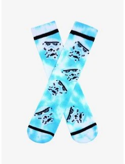 Star Wars Chibi Stormtrooper Tie-Dye Crew Socks - BoxLunch Exclusive