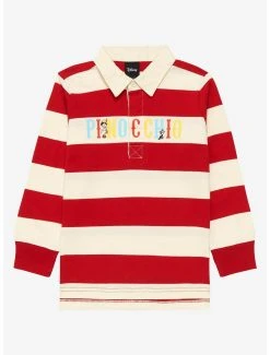 Disney Pinocchio Striped Toddler Long Sleeve T-Shirt - BoxLunch Exclusive