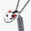 Demon Slayer: Kimetsu No Yaiba Tanjiro's Warding Mask Necklace - BoxLunch Exclusive -BoxLunch Shop 19051390 hi