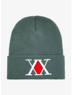 Hunter X Hunter Hunter Association Logo Cuff Beanie - BoxLunch Exclusive