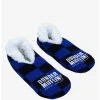 The Office Dunder Mifflin Logo Slipper Socks - BoxLunch Exclusive -BoxLunch Shop 19183842 hi