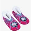 Marvel Spider-Man Ghost-Spider Chibi Portrait Slipper Socks - BoxLunch Exclusive -BoxLunch Shop 19183852 hi