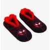 Marvel Spider-Man Miles Morales Chibi Miles Slipper Socks - BoxLunch Exclusive -BoxLunch Shop 19183854 hi