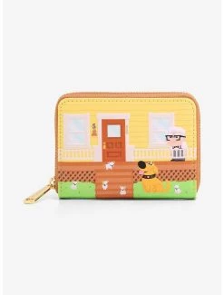 Loungefly Disney Pixar Up House & Characters Small Zip Wallet - BoxLunch Exclusive