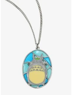 Studio Ghibli My Neighbor Totoro Totoro Stained Glass Necklace - BoxLunch Exclusive