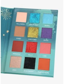 Disney The Nightmare Before Christmas Jack Skellington & Sally Forever & Always Eyeshadow Palette - BoxLunch Exclusive -BoxLunch Shop 19235977 av2