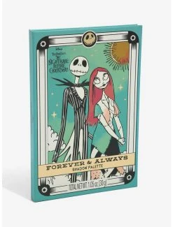 Disney The Nightmare Before Christmas Jack Skellington & Sally Forever & Always Eyeshadow Palette - BoxLunch Exclusive
