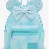 Loungefly Disney Minnie Mouse Sequin Bow Mini Backpack - BoxLunch Exclusive -BoxLunch Shop 19323801 hi