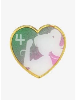 Sailor Moon Sailor Jupiter Heart Silhouette Enamel Pin - BoxLunch Exclusive