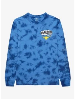 Disney Aladdin Balcony Scene Tie-Dye Long Sleeve T-Shirt - BoxLunch Exclusive