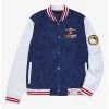 Sanrio Kawaii Mart Denim Varsity Jacket - BoxLunch Exclusive