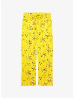 Pokémon Electric Type Evolutions Allover Print Sleep Pants - BoxLunch Exclusive