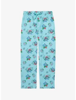 Pokémon Grass Type Evolutions Allover Print Sleep Pants - BoxLunch Exclusive