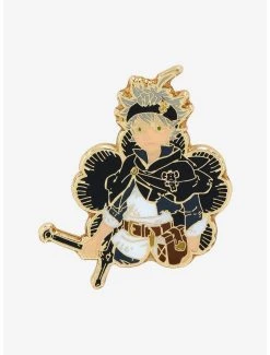 Black Clover Asta Enamel Pin - BoxLunch Exclusive