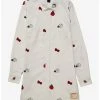 Sanrio Hello Kitty Icons Allover Print Button-Down Shirt Dress - BoxLunch Exclusive -BoxLunch Shop 19434245 hi