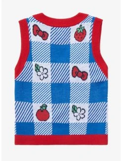 Sanrio Hello Kitty And Friends Kawaii Icons Gingham Women's Vest - BoxLunch Exclusive -BoxLunch Shop 19438884 av1