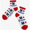 Studio Ghibli Kiki's Delivery Service Jiji & Bow Crew Socks - BoxLunch Exclusive -BoxLunch Shop 19465663 hi