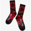 Naruto Shippuden Sharingan Tie-Dye Crew Socks - BoxLunch Exclusive -BoxLunch Shop 19465727 hi