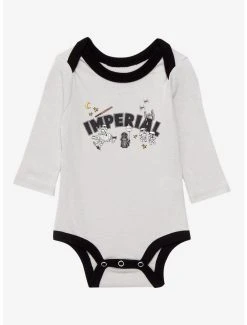 Our Universe Star Wars Imperial Long Sleeve Infant One-Piece - BoxLunch Exclusive