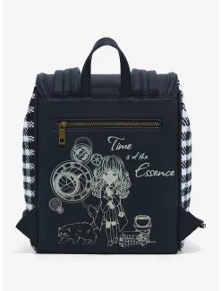 Harry Potter Time Turner Houndstooth Mini Backpack - BoxLunch Exclusive -BoxLunch Shop 19570297 av3