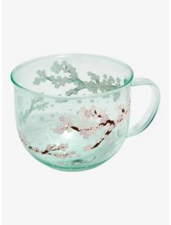 Studio Ghibli My Neighbor Totoro Sleepy Cherry Blossom Glass Mug & Carton Set - BoxLunch Exclusive -BoxLunch Shop 19592596 av2
