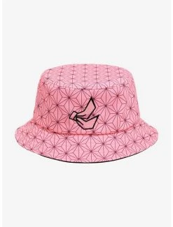 Demon Slayer: Kimetsu No Yaiba Nezuko Kamado Embroidered Bucket Hat - BoxLunch Exclusive