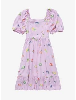 Sanrio Fruits Hello Kitty And Fruits Allover Print Smocked Dress - BoxLunch Exclusive