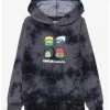Teenage Mutant Ninja Turtles X Naruto Youth Tie-Dye Hoodie - BoxLunch Exclusive -BoxLunch Shop 19617751 hi
