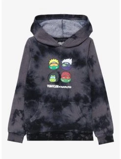 Teenage Mutant Ninja Turtles X Naruto Youth Tie-Dye Hoodie - BoxLunch Exclusive