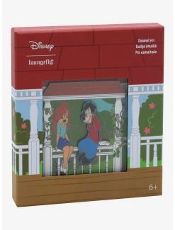 Loungefly Disney A Goofy Movie Max & Roxanne Limited Edition Enamel Pin - BoxLunch Exclusive -BoxLunch Shop 19673780 av1