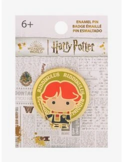 Loungefly Harry Potter Chibi Ron Circle Frame Enamel Pin - BoxLunch Exclusive -BoxLunch Shop 19673788 av1