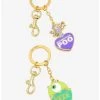 Loungefly Disney Pixar Monsters, Inc. Mike & Celia Pet Names Keychain Set - BoxLunch Exclusive