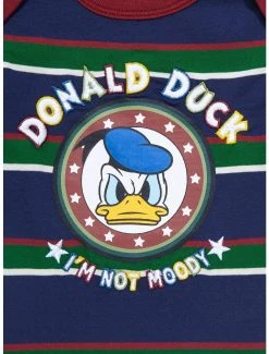 Disney Donald Duck Moody Striped Infant One-Piece - BoxLunch Exclusive -BoxLunch Shop 19676990 av2