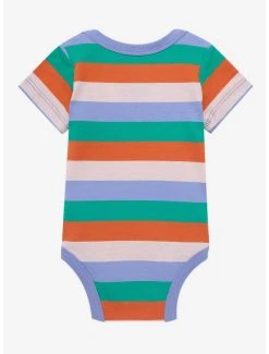 Disney Lilo & Stitch Experiment 626 Striped Infant One-Piece - BoxLunch Exclusive -BoxLunch Shop 19680002 av1