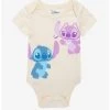 Disney Lilo & Stitch: The Series Stitch & Angel Wave Infant One-Piece - BoxLunch Exclusive -BoxLunch Shop 19680043 hi