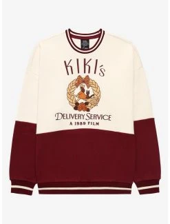 Studio Ghibli Kiki's Delivery Service Panel Crewneck - BoxLunch Exclusive