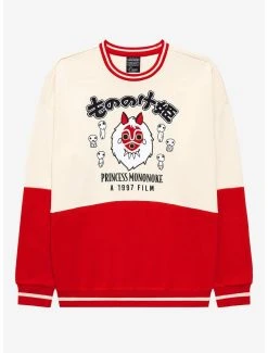 Studio Ghibli Princess Mononoke Panel Crewneck - BoxLunch Exclusive