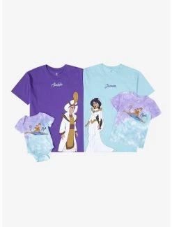 Disney Aladdin Abu & Magic Carpet Tie-Dye Toddler T-Shirt - BoxLunch Exclusive -BoxLunch Shop 19688594 av2